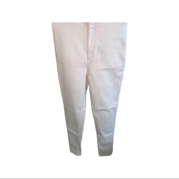 Isabel Marant Nikino High Waist Ankle Tie Skinny Light Pink Jeans Size 6 - Picture 11 of 13